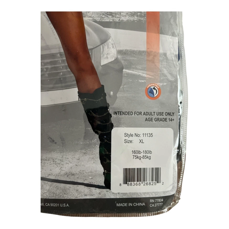 Vintage Dreamgirl S.W.A.T. Police Costume – XL – Convertible Set - Image 3 of 4