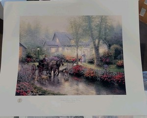 Thomas Kinkade Victorian Garden II | eBay