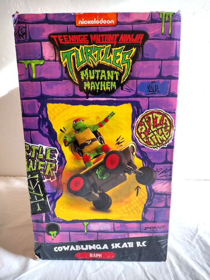 Teenage Mutant Ninja Turtles Mutant Mayhem 2.4 GHZ RC Cowabunga Skate ...