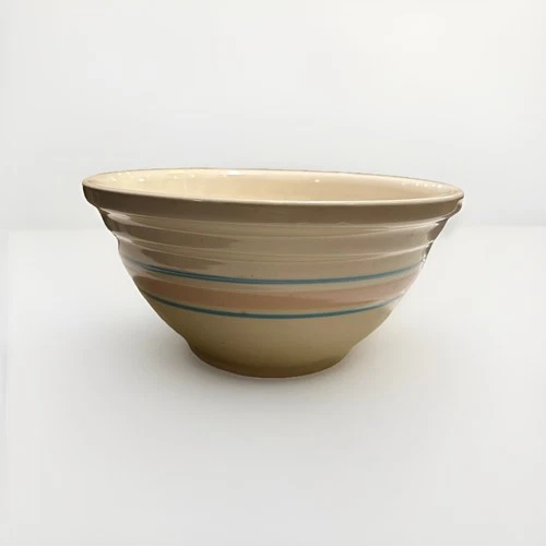 McCoy Vintage 14-inch Bread Bowl Pottery Ohio