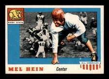 1955 Topps #28 Mel Hein SP RC EXMT+ X3635691