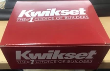 Kwikset 200LL Door Knob Lido Passage Lever-NIB