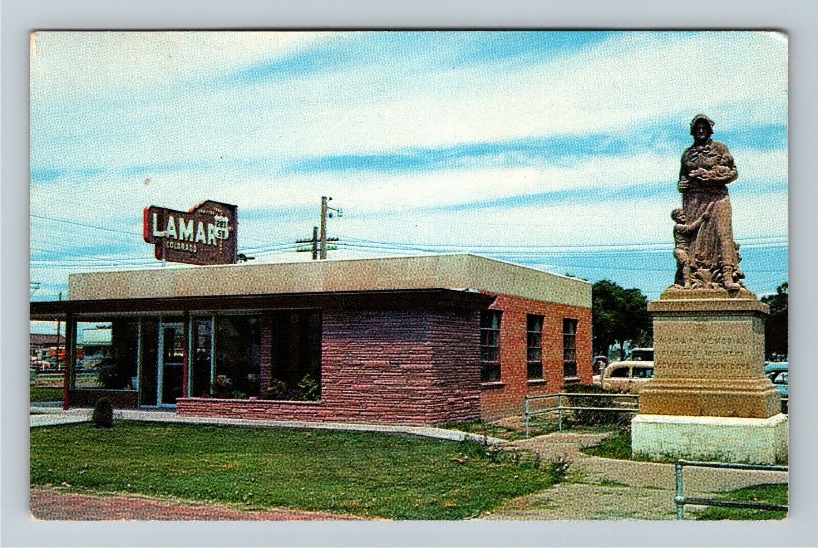 Lamar CO, Lamar Chamber Commerce, Colorado c1962 Vintage Postcard