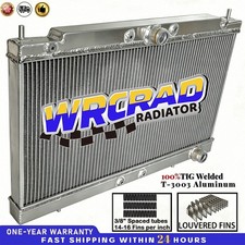 Aluminum Radiator Fits Eagle Talon 1995-1998 Mitsubishi Eclipse 1995-99 Turbo Mt Aluminum Radiator Fits Eagle Talon 1995-1998 Mitsubishi Eclipse 1995-99 Turbo Mt