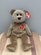 RARE - Ty 1999 Signature Bear Beanie Baby With Tag