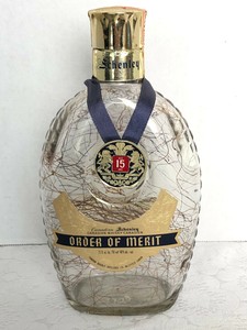 Rare Schenley Order Of Merit Canadian Whiskey Bottle W 1964 Canada Excise Stamp Ebay