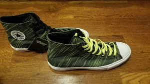 converse high hombre verdes