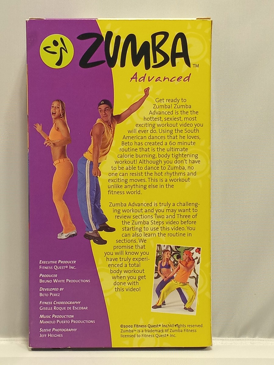 ZUMBA Fitness of WEIGHT LOSS Dance WORKOUT VHS | eBay