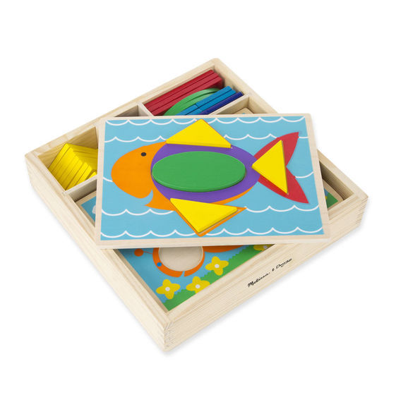 melissa & doug beginner pattern blocks