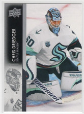 Chris Driedger 21-22 Upper Deck Series 2 Base Common #398 Seattle Kraken