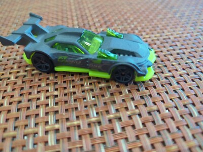 GT Hunter (Matte Gray) - Track Builder - Hot Wheels Basic Loose (2018)