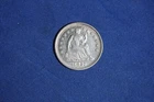 ESTATE FIND 1857 Seated Liberty Half Dime #K53663