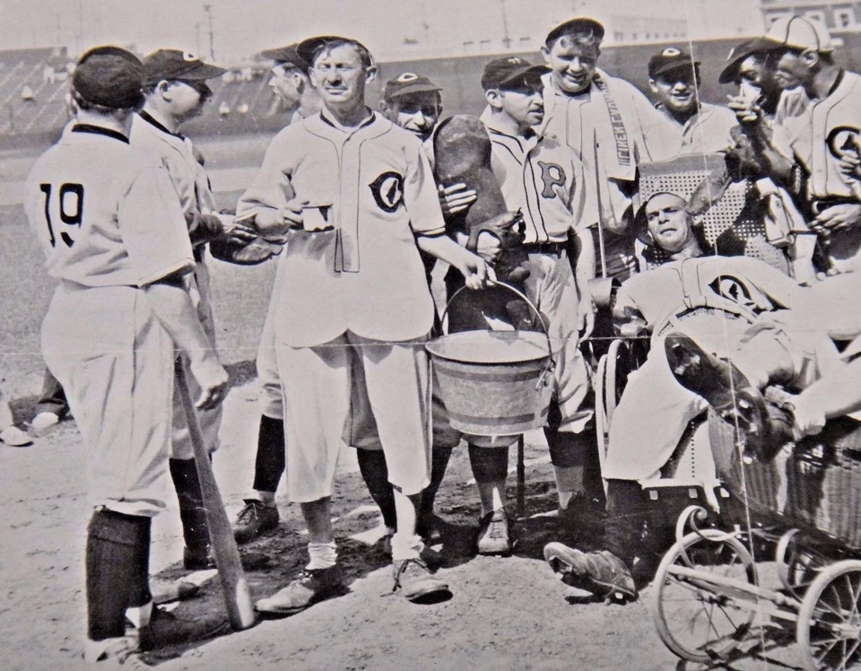 Baseball Comedians 1936 Original Illustrated Current News 19x12 Great Condition - Image 2 of 3