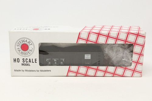 HO Stewart Hobbies 10146 Fishbelly 55 Ton 2-Bay Hopper w/ Coal Load C&I 348 RTR - Picture 8 of 9