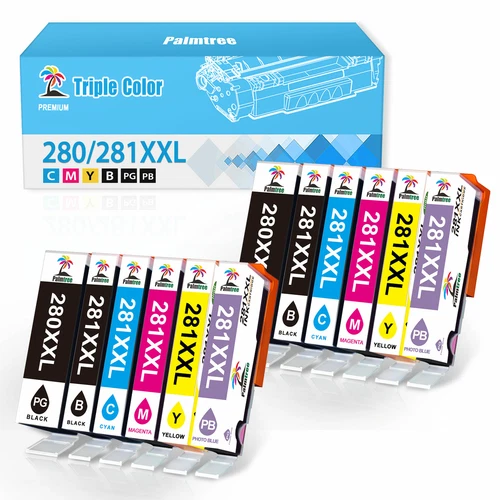 PGI 280 CLI 281 XXL Printer Ink for Canon Pixma TR8520 TS9520 TS6120 TR7520 Lot