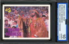 1990 Classic WWF Wrestling #4 Macho Madness 