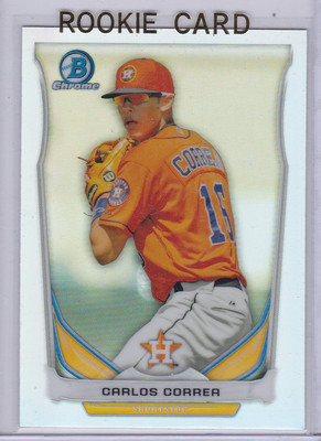 その他 CARLOS CORREA bowman refractor auto