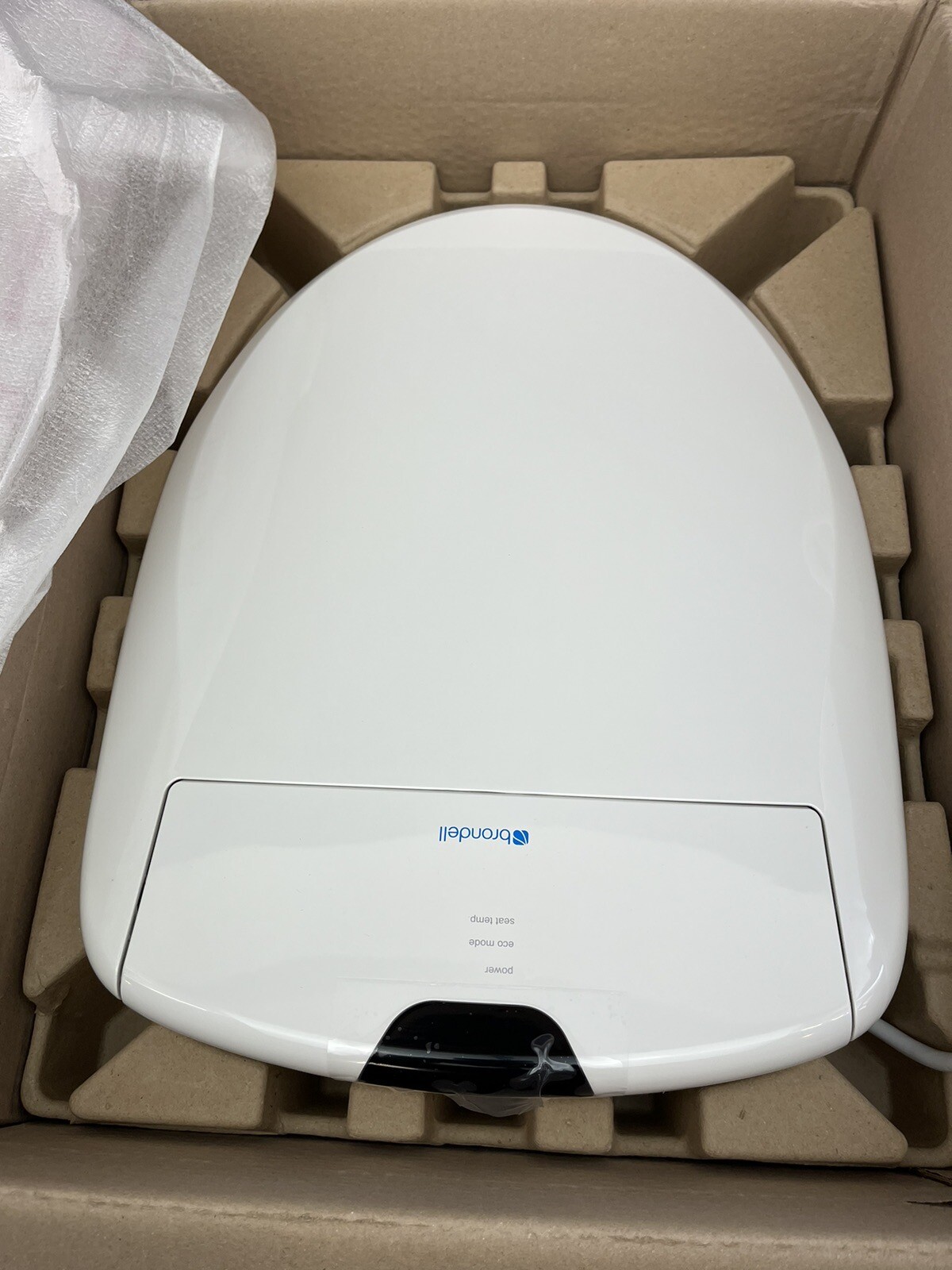 Brondell S1400RW Swash 1400 Luxury Bidet Toilet Seat Round White New