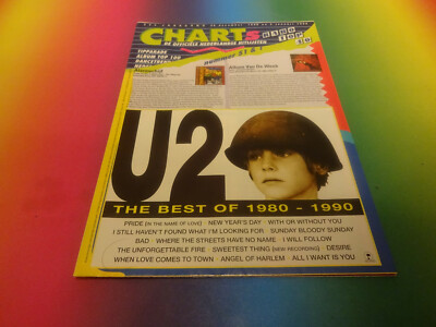u2 in rabo top 4o  charts51/98--1/1999