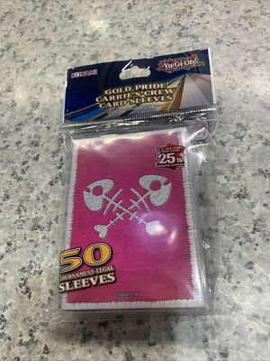 gold pride card sleeves Yu-Gi-Oh! Gold Pride Carrie's Crew Card Sleeves main image 1