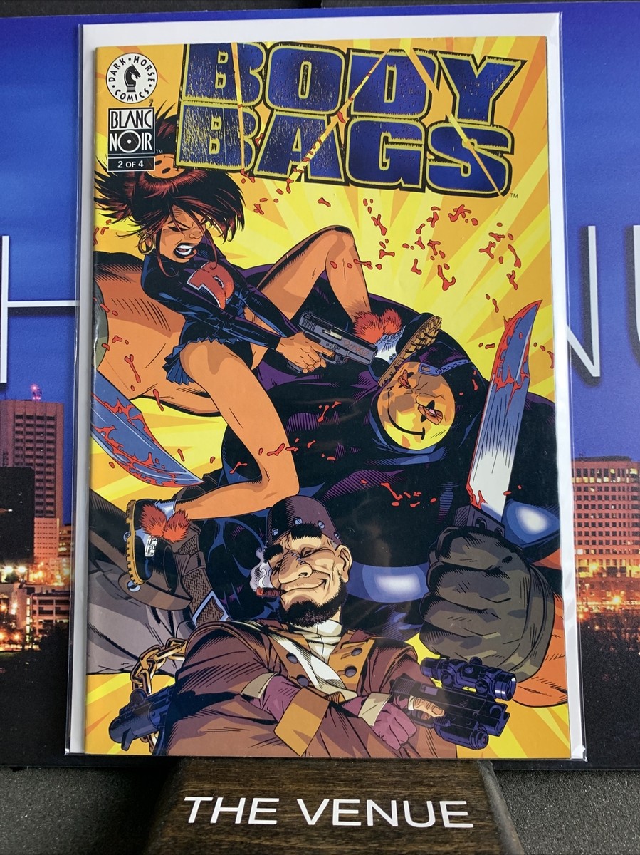 Body Bags #2 Jason Pearson, Clown face Panda 1996 Dark Horse