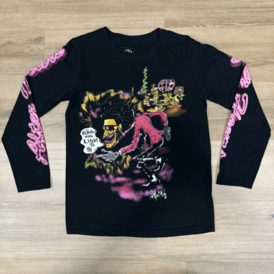 The Weekend x Readymade Collab Graphic Long Sleeve Tee Blinding 