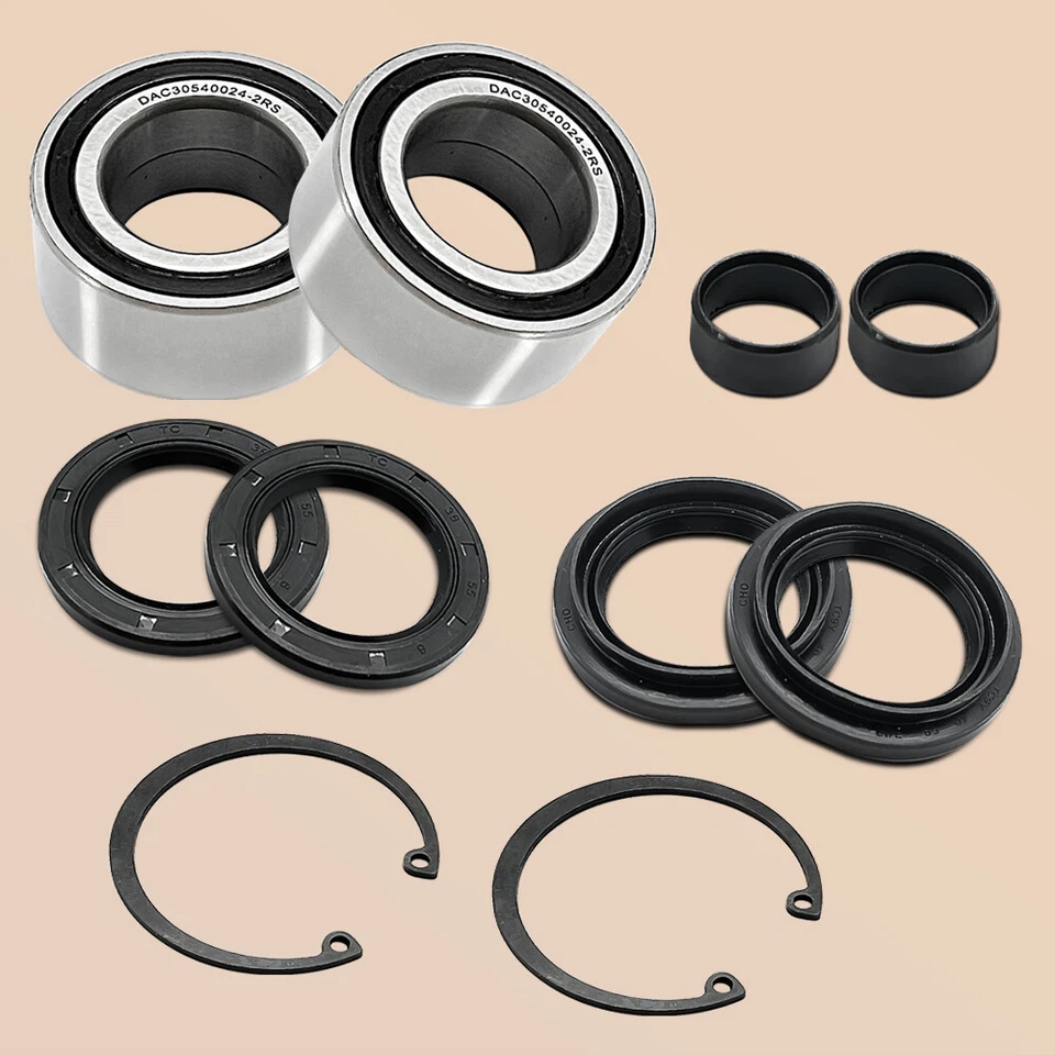 Front Wheel Bearings & Seals for Honda Foreman Rubicon 500 TRX500 4x4 2001-2014 - Image 3 of 4