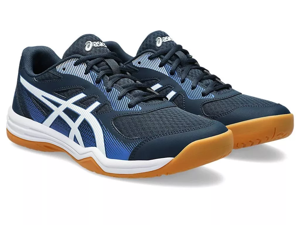 Asics upcourt deals 2 badminton shoes