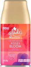 Glade Rose  Bloom Automatic Spray Air Freshener Refill lot of 3 
