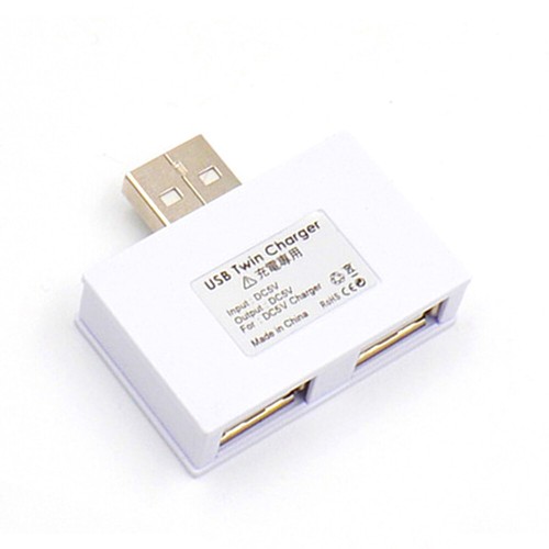 micro USB Splitter USB a 2 porte Adattatore multiporta Hub caricatore USB - Bild 9 von 10