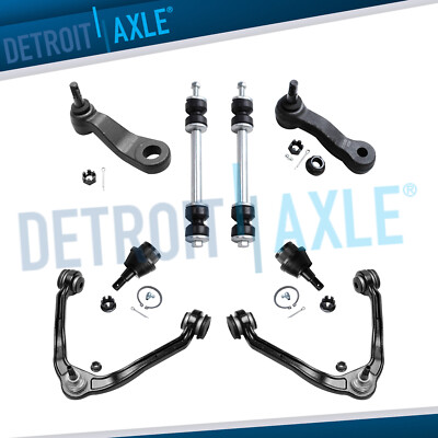 Front Upper Control Arm Lower Ball Joints Set For Chevy Silverado GMC Sierra - Foto 2