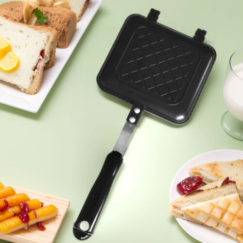 Sandwich Machine Non Stick Aluminum Bread Toast Breakfast Machine Sandwich Maker