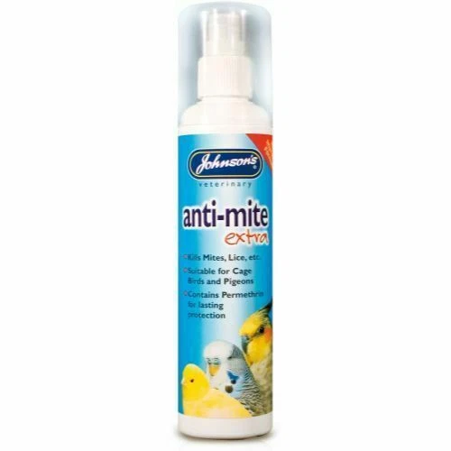 Johnsons Anti Mite Extra For Cage Birds Pigeons 150ml