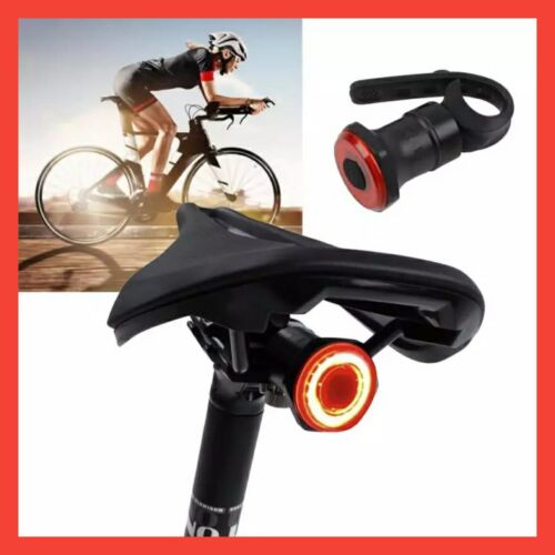 Luce posteriore per bici a led ricaricabile usb bicicletta faro fanale bike mtb  - Foto 1 di 8