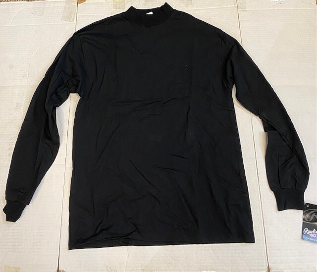 Rawlings MTU Black Long Sleeve Baseball Undershirt Adult eBay