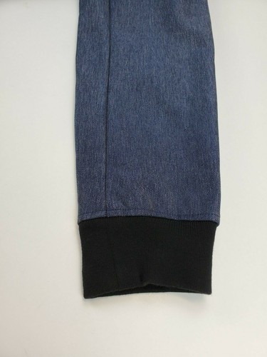 Levi's Men's XL Full Zip Hooded Denim Bomber Softshell Jacket Blue NWT $160 - Picture 10 of 11