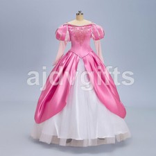 Vestido Rosa Ariel | Vestido Ariel Rosa Disfraz Sirenita para Niña | Pin Ariel