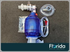 NEW LOT OF 7 MEDLINE CPRM2216FMP PEDIATRIC MANUAL RESUSCITATOR BAG EXP 2022