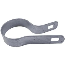 Tension Band for Chain Link Fence - Galvanized Steel