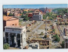 Postcard Roman Forum Rome Italy