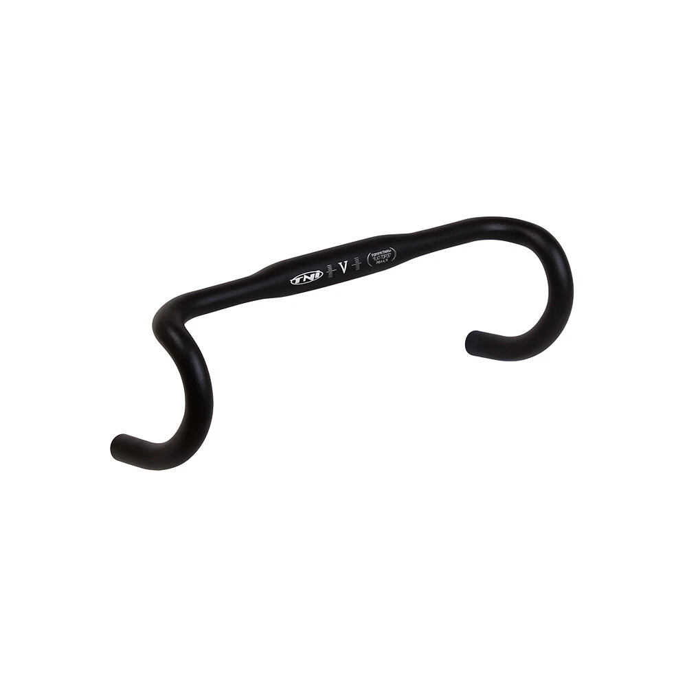 Manubrio Piatto In Lega Sunlite &ndash; Larghezza 600mm, Morsetto 25.4mm, Sweep 6&deg;, Nero, HB215BKP