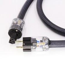 High-End HiFi-Netzkabel EU AC Kaltgerätekabe...