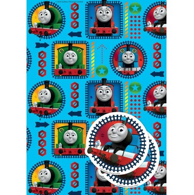 thomas the tank wrapping paper roll