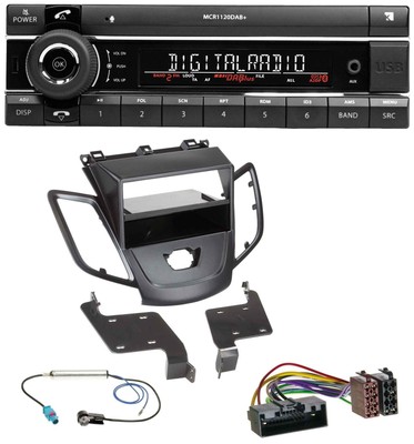 Kienzle Bluetooth MP3 USB DAB Car Stereo for Ford Fiesta 10-17 JA8 No Display S