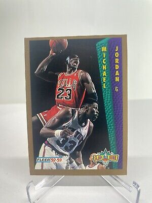 92/93 NBA Fleer Michael Jordan #273 Error Slam Dunk Missing 92/93 NBA Fleer Michael Jordan #273 Error Slam Dunk Missing