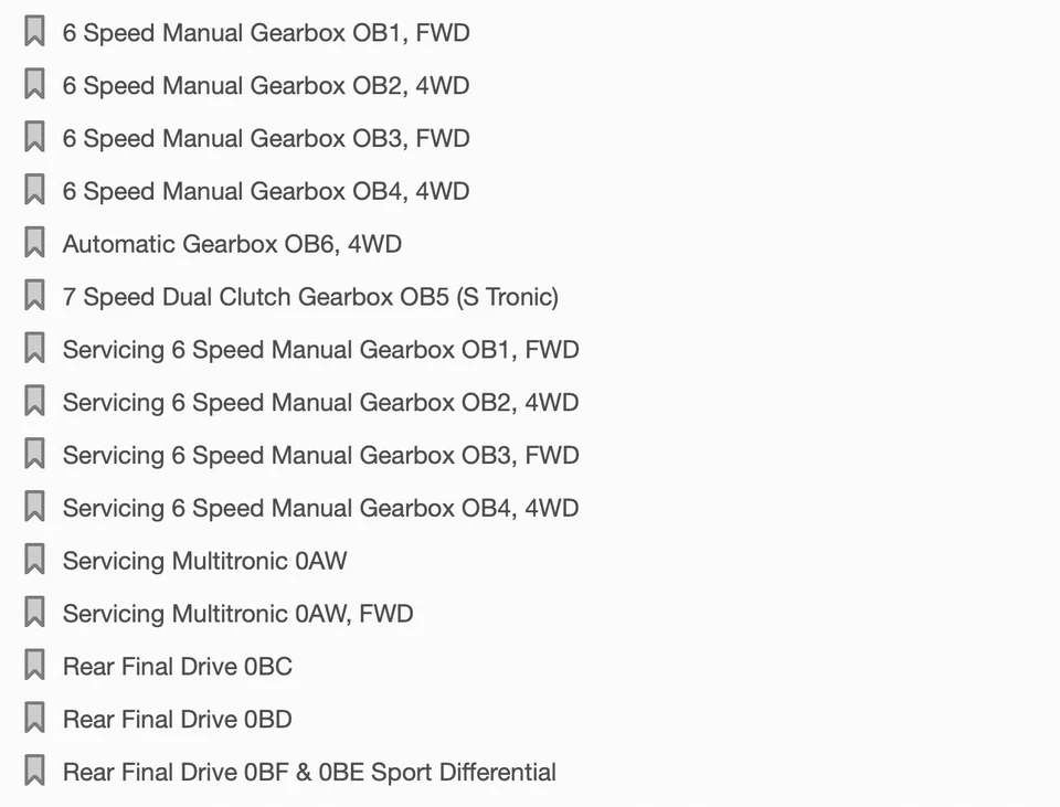 Audi A4 B8 (2008-2015) manuale officina su cd - Immagine 2 di 4