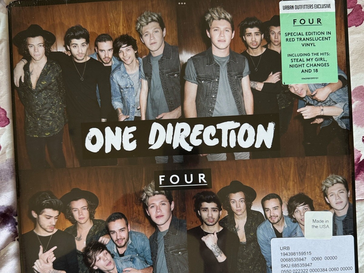 One Direction - FOUR ( Deluxe ) Limited Exclusive Translucent Red
