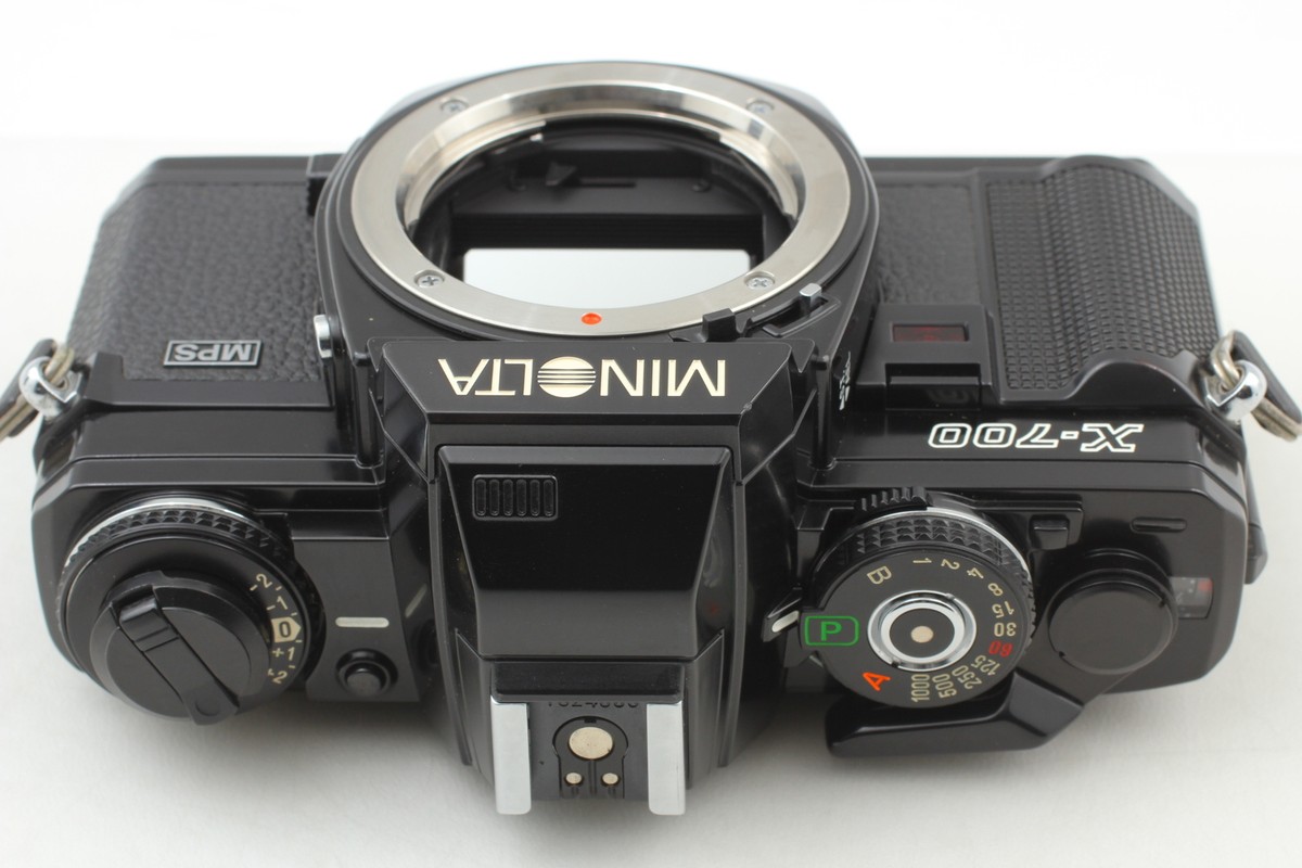 ❁完動品❁MINOLTA ミノルタ X-700 MD 28mm F2.8 Near MINT w/ Strap] MINOLTA X-700 SLR Film Camera MD 28mm f