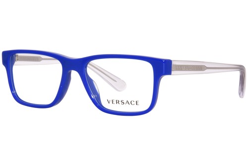 Versace VK3324U 5294 Eyeglasses Youth Kids Boy's Blue Full Rim Square Shape 47mm
