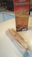 STENDIPASTA IMPERIA IN LEGNO NUOVO NELLA SCATOLA ORIGINALE